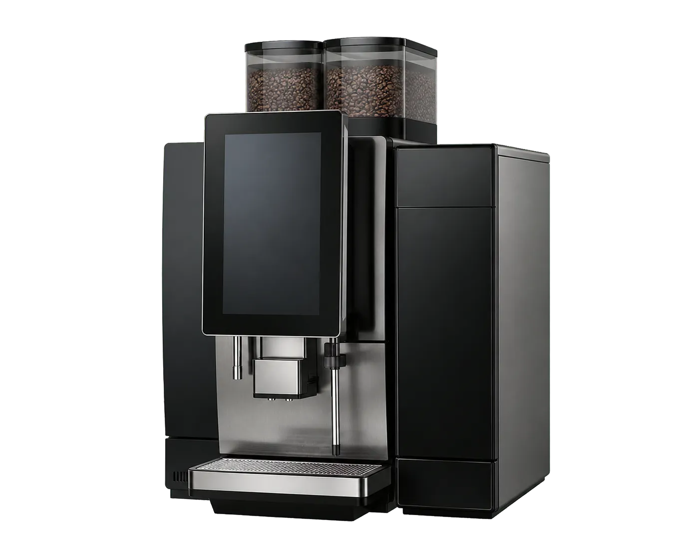 Franke A800 modern commercial automatic coffee machine style cutout