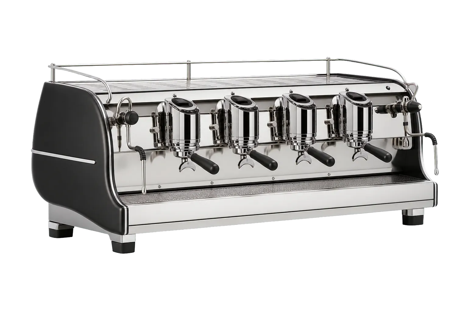 La Marzocco FB80 EE four-group commercial espresso machine style cutout