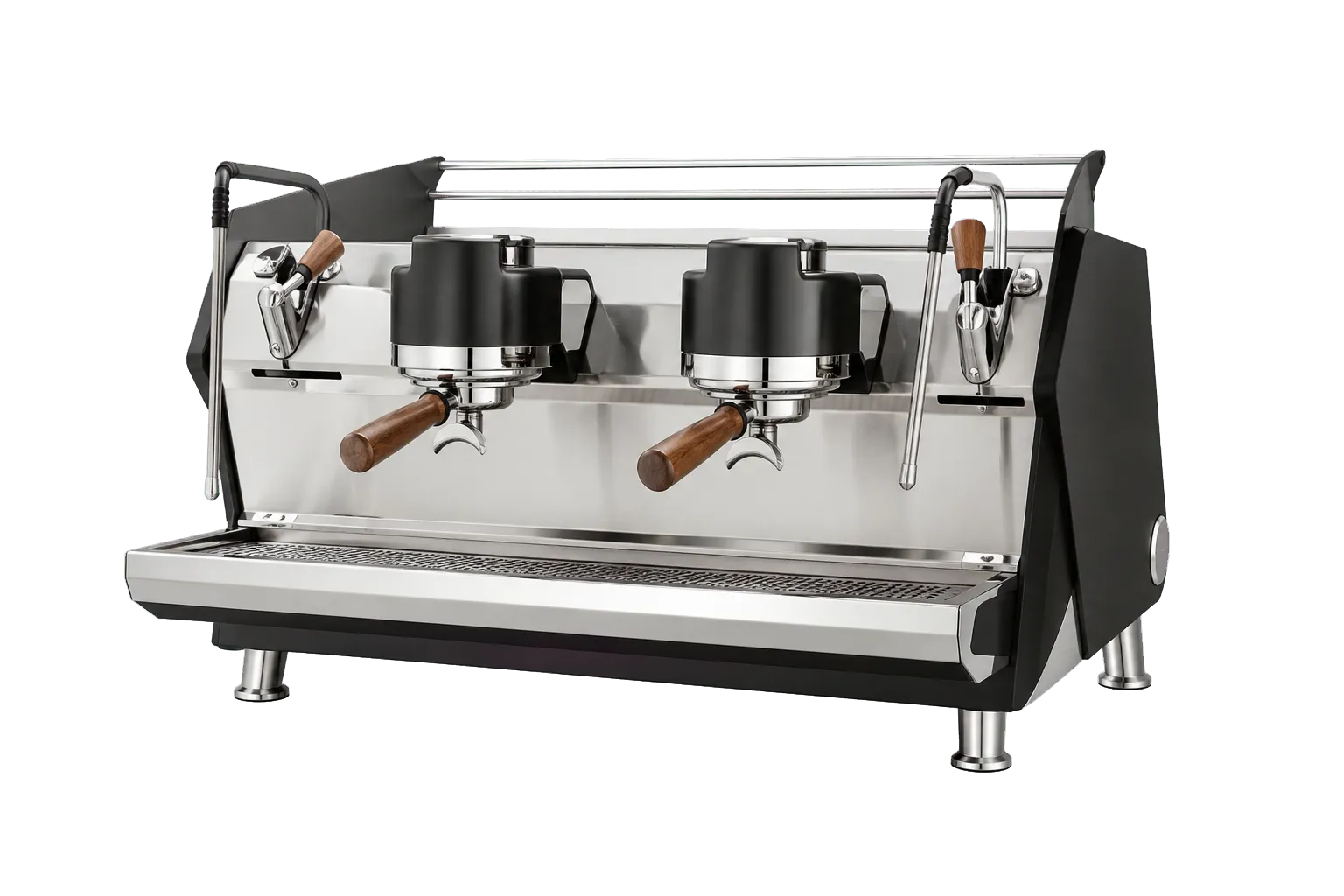 Slayer Steam EP family two-group commercial espresso machine style cutout