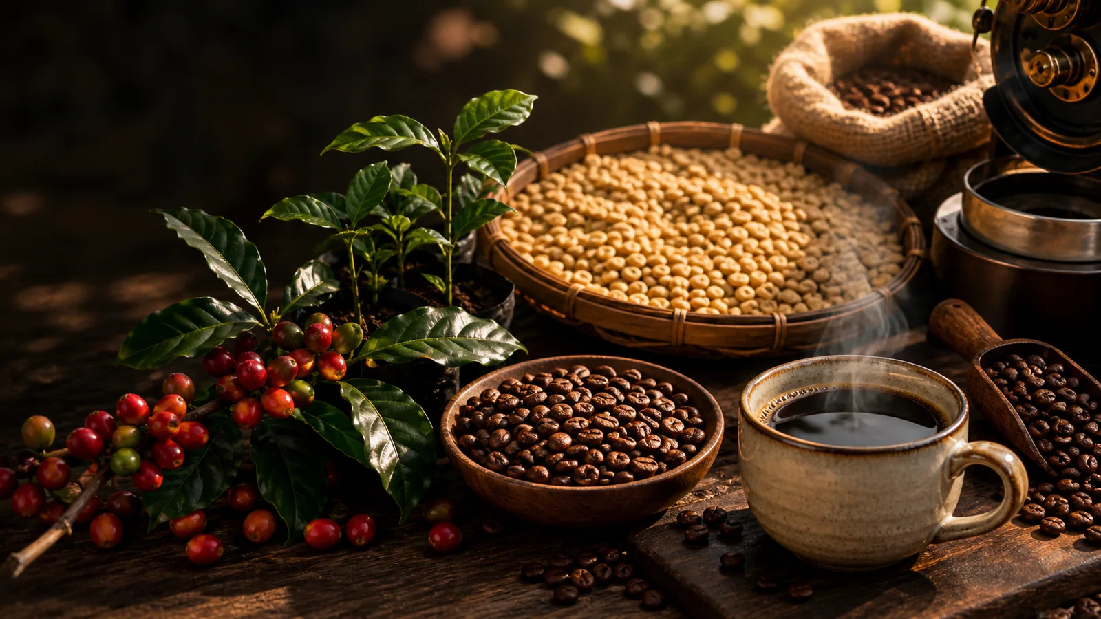 From Seed to Cup: How Coffee Production Shapes Flavor