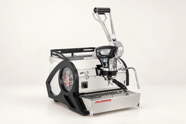 AI illustration of La Marzocco Leva X1