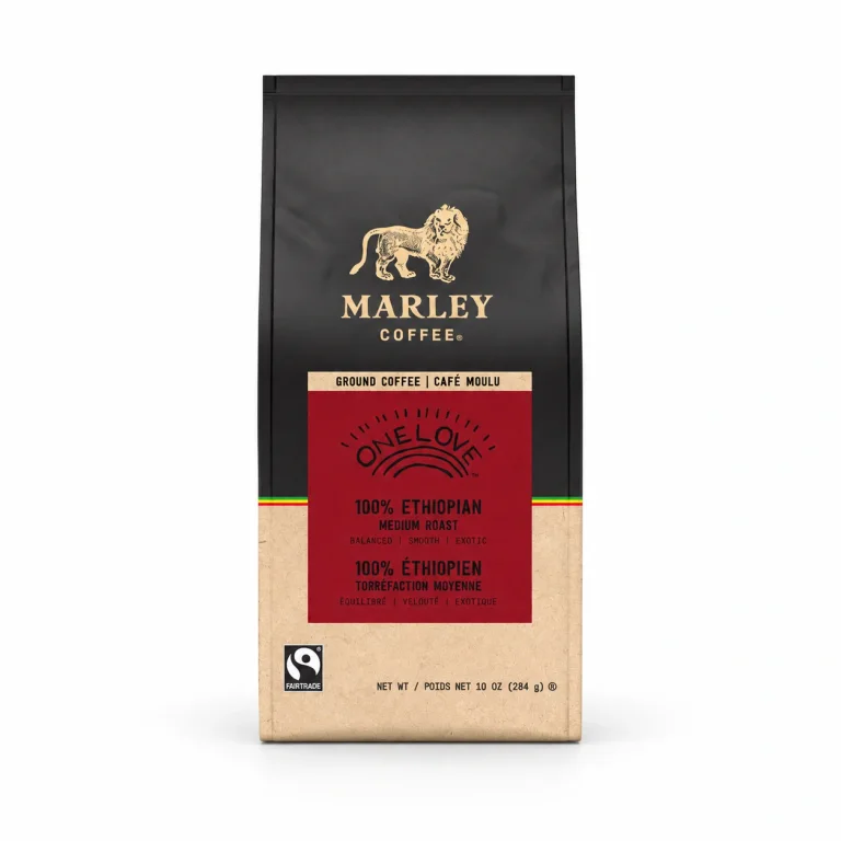 Marley Coffee One Love packaging