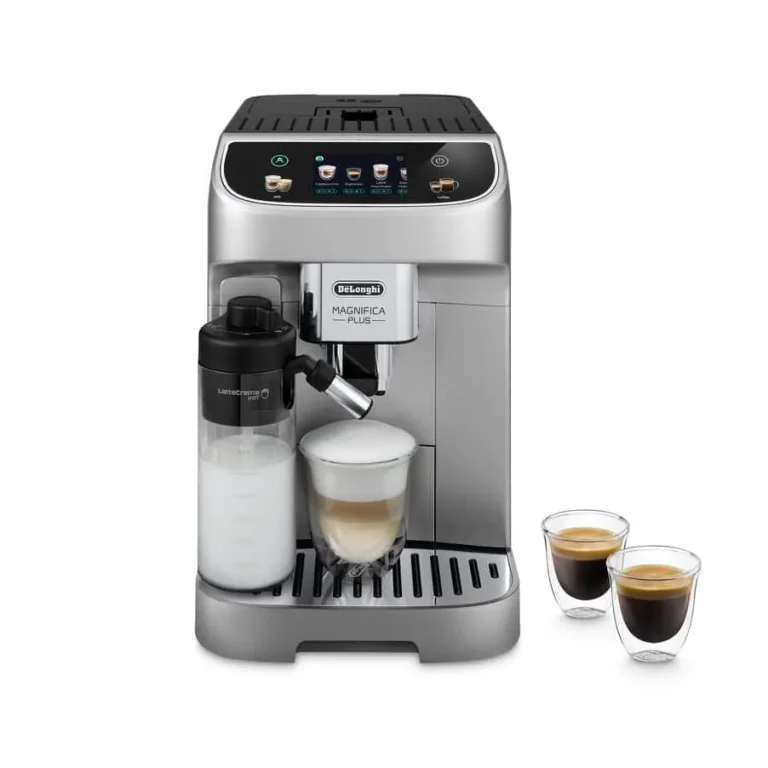 De’Longhi Magnifica Plus ECAM32070SB espresso machine with LatteCrema carafe
