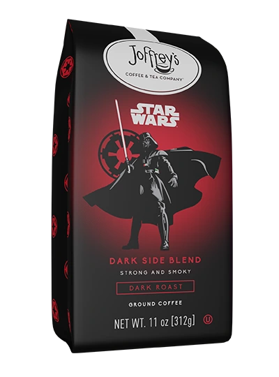 Joffrey’s Star Wars Dark Side Blend packaging