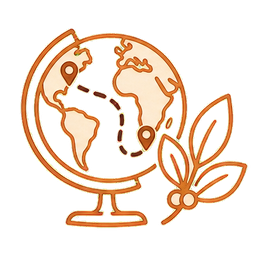 Coffee shop guide magazine department icon