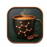 Caffeine dose meter icon