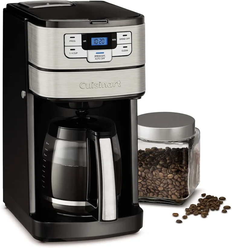 Cuisinart DGB-400NAS Grind & Brew coffee maker with glass carafe