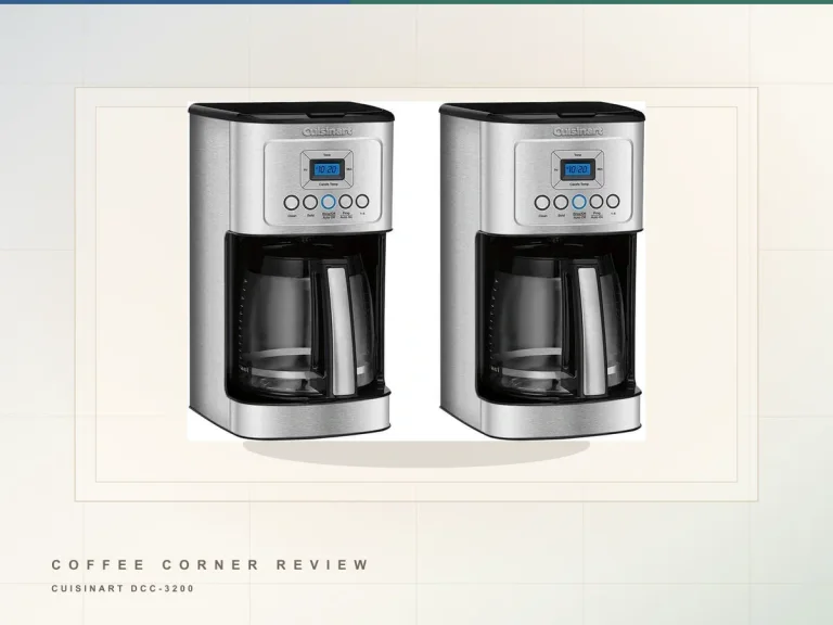 Cuisinart DCC-3200: Research Review