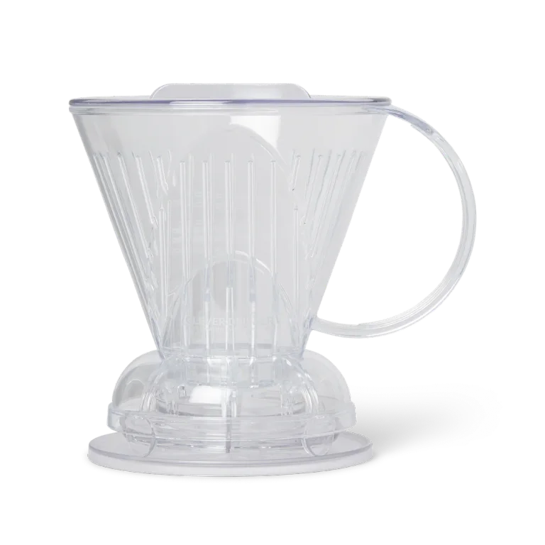 Clever Coffee Dripper — Clear / 500ml; product variant43489332920373; uses #4 filters