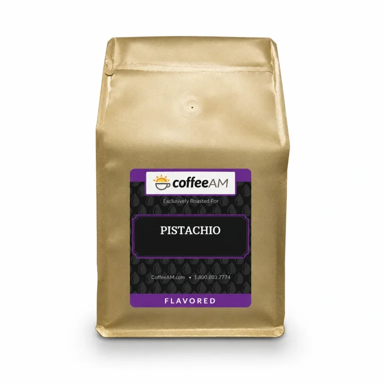 Pistachio Flavored Coffee packaging