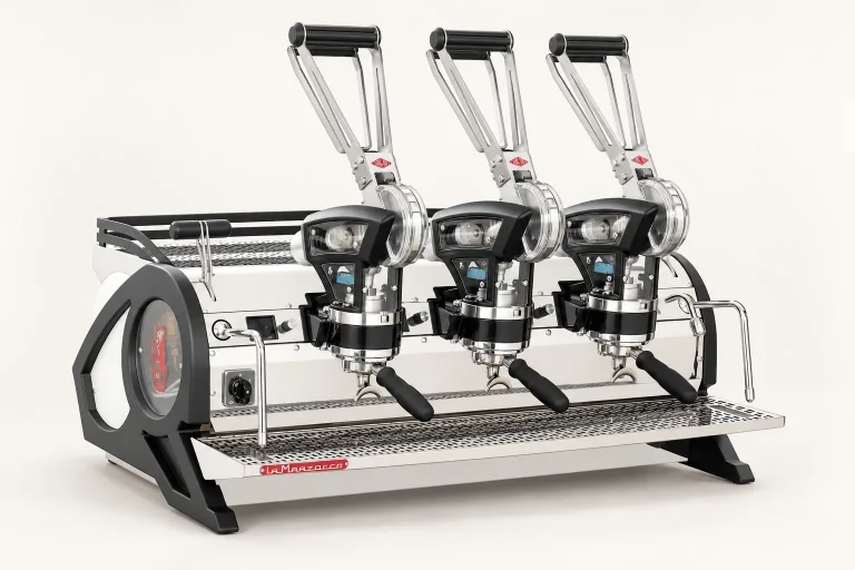 AI illustration of La Marzocco Leva X