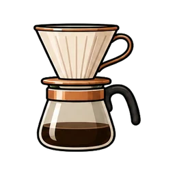 AeroPress brewing method icon