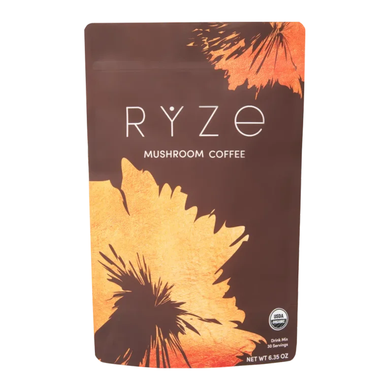 RYZE Mushroom Coffee — Medium Roast — Medium Roast (Bright & Smooth) Mushroom Coffee, 30 servings, 6.35 oz