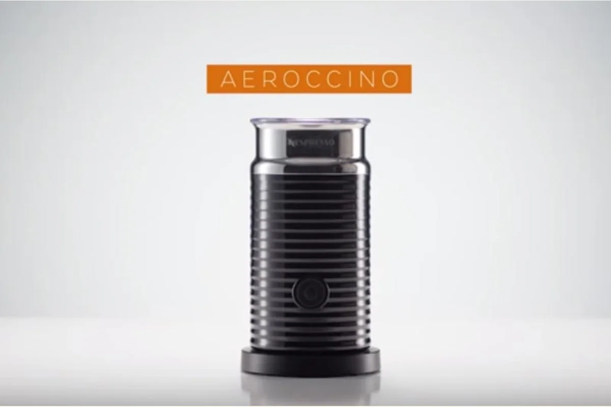 Nespresso Aeroccino milk frother included with the VertuoLine bundle