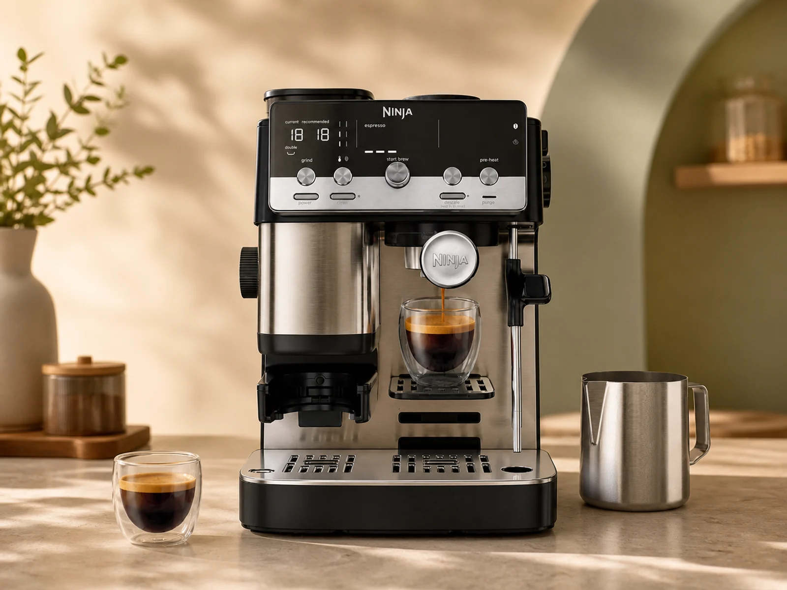 Ninja Luxe Cafe Mini review reading board