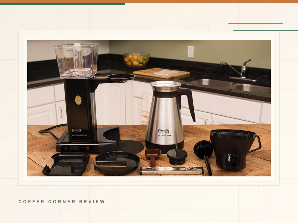 Technivorm Moccamaster KBT 741 coffee maker parts and carafe